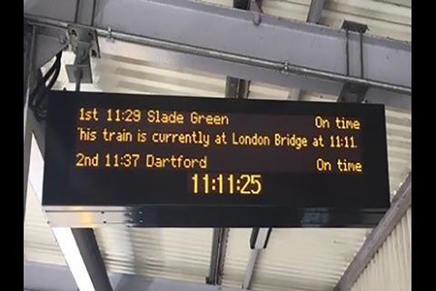 Southeastern has undertaken a £75 000 project to update its passenger information systems.
